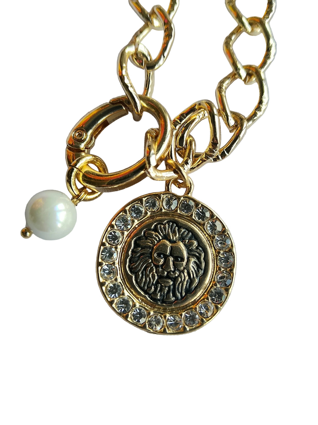 Pulsera Roar León y Perla