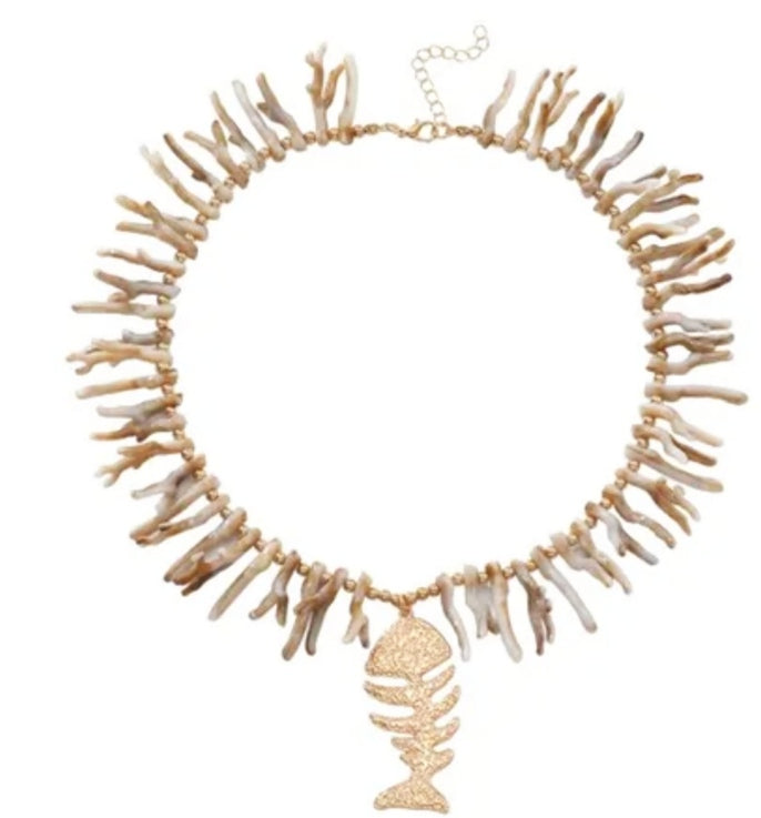 Collar Raspa Beige