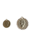 Charm Moneda con Pedrería Pequeña: Small Coin