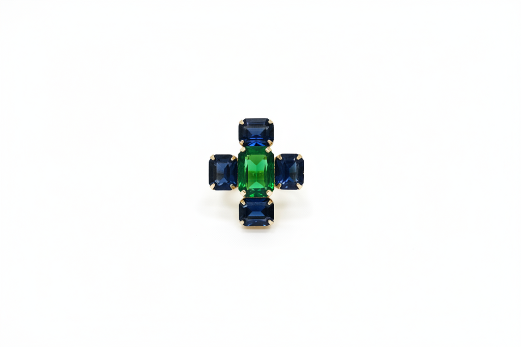 Anillos Cruz Regulables: Bold