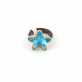 Anillo estrella azul