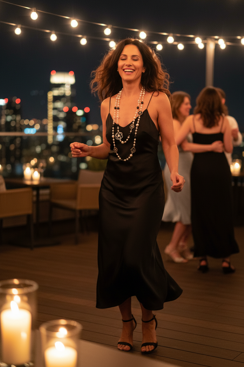 Bailando de noche