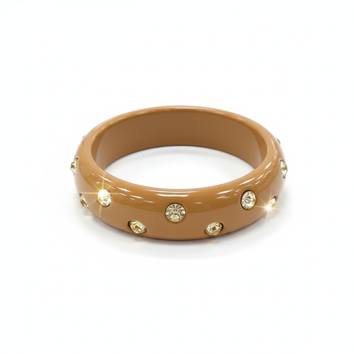 Brazalete camel fondo blanco
