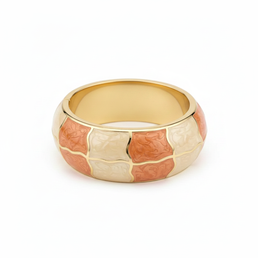 Brazalete Trencadís Melocotón & Crema