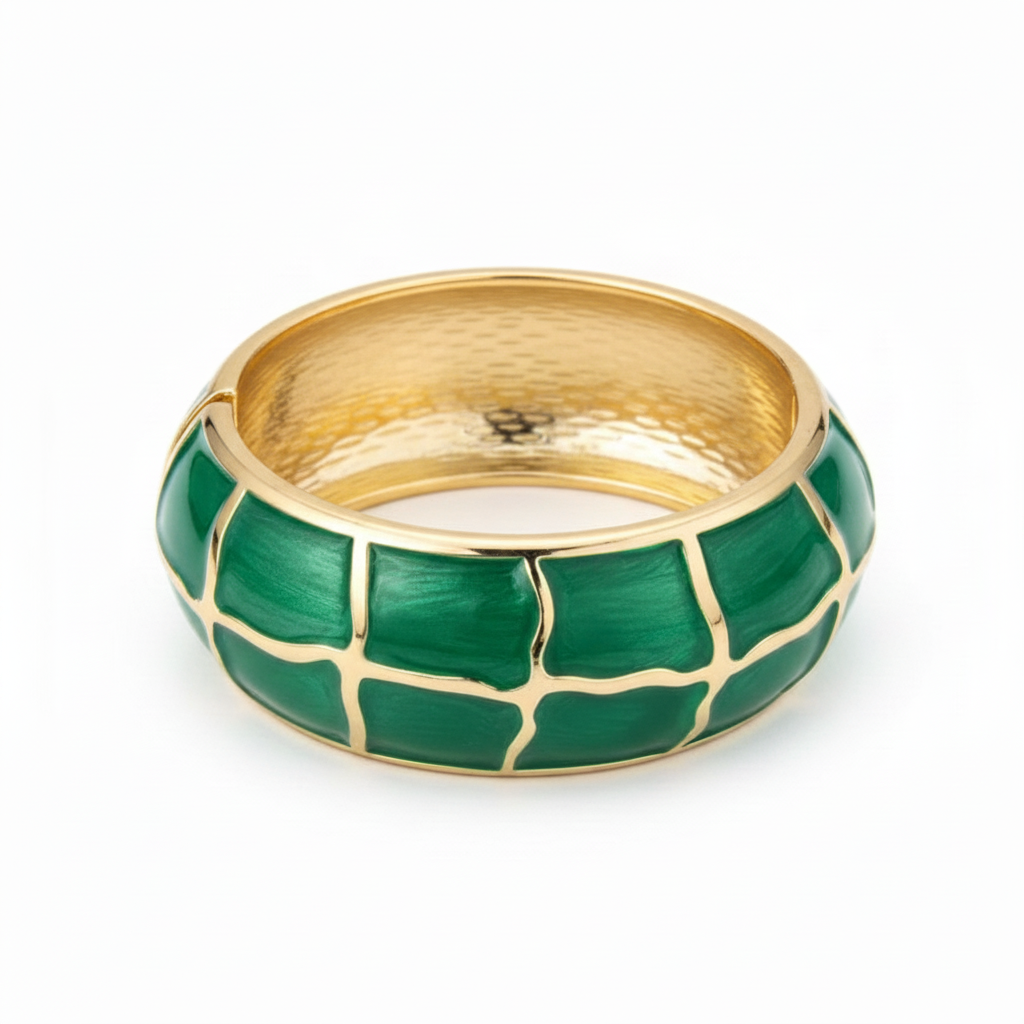 Brazalete Trencadís Verde Esmeralda