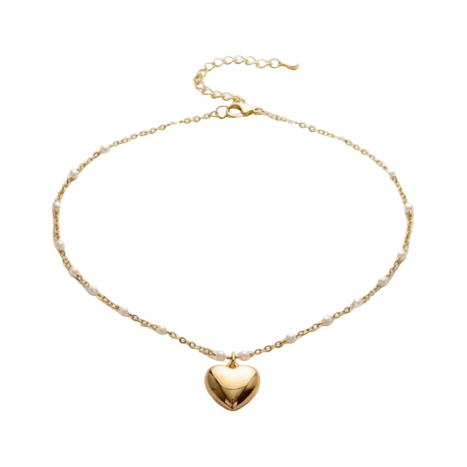 Collar Amour chapado en oro 18k