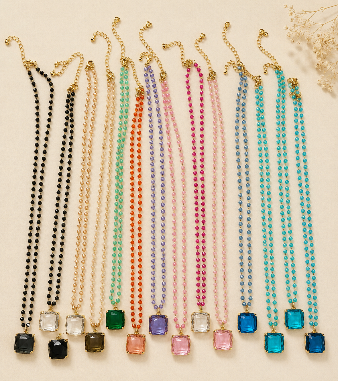 Collar largo Layer