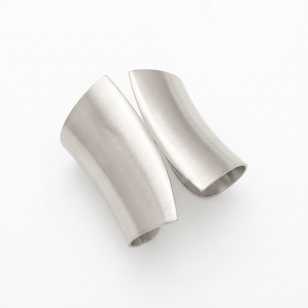 Brazalete Satín Plateado