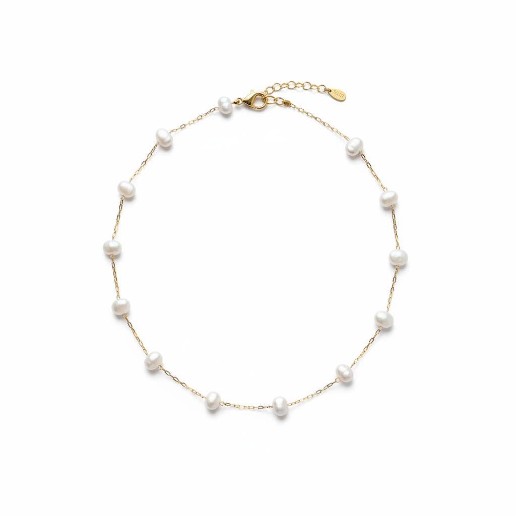 Flat lay del collar, referencia 2