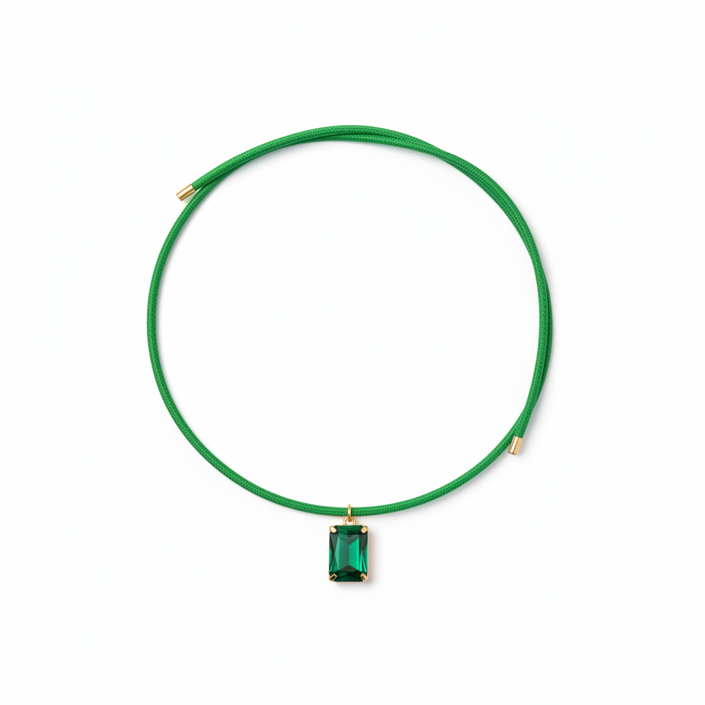 Gargantilla Verde Swarovski