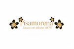 Logo Pisamorena con pendientes florales
