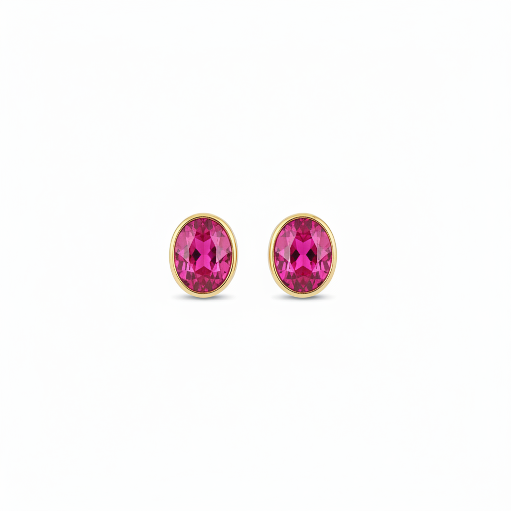 Pendientes Fucsia