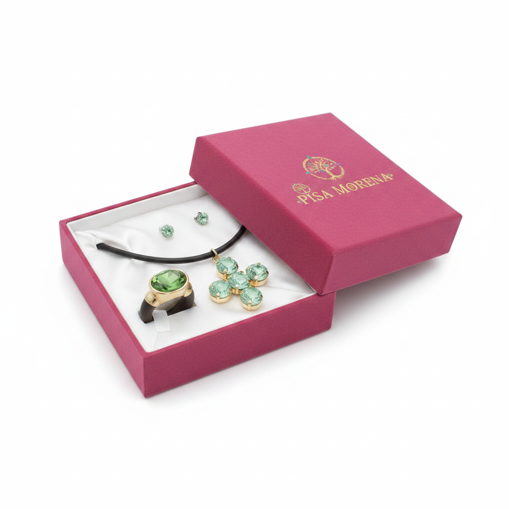 Set verde packaging
