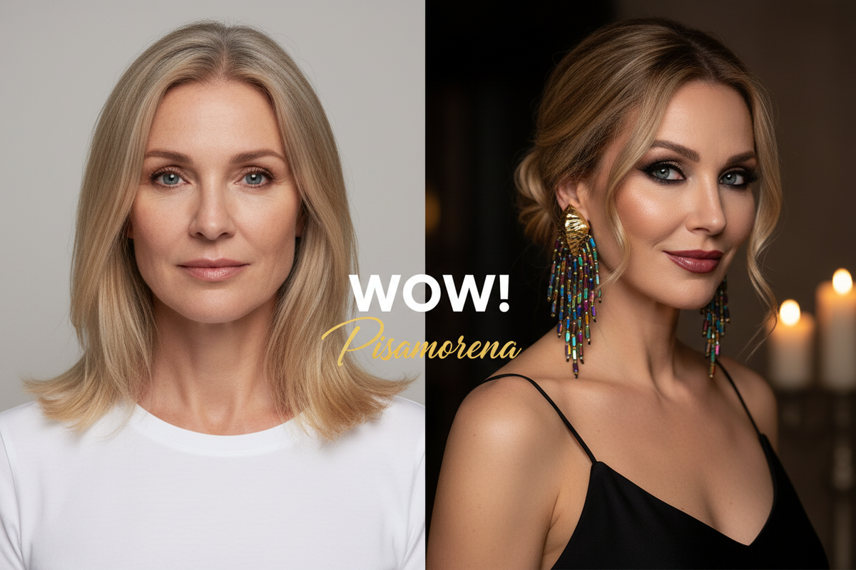 WOW Pisamorena - Transformación Noche Pendientes Originales